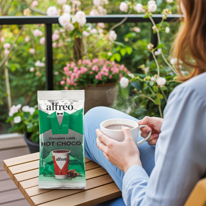 Ciocolată caldă HOT CHOCO Alfreo - 14 buc (cutie)