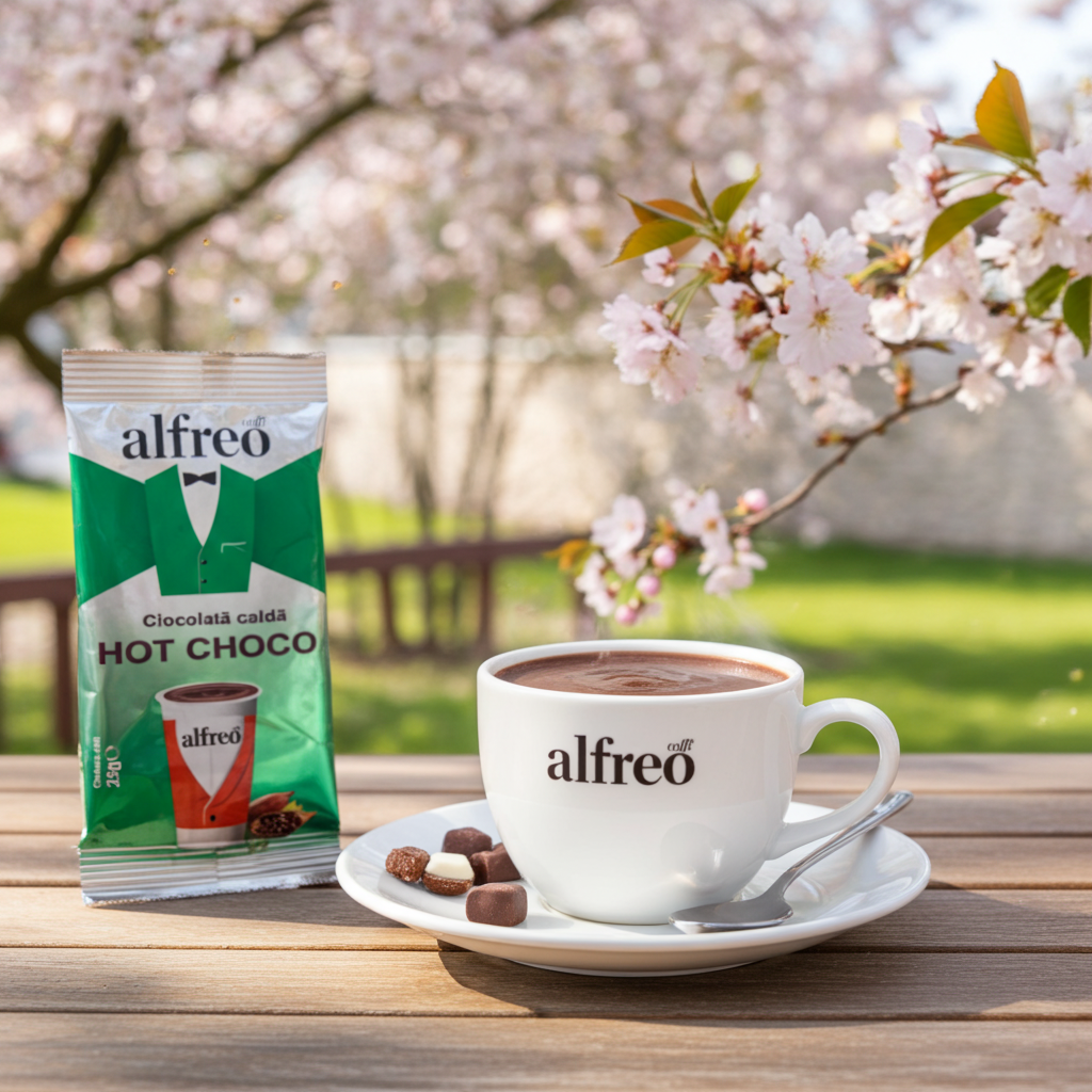 Ciocolată caldă HOT CHOCO Alfreo - 14 buc (cutie)