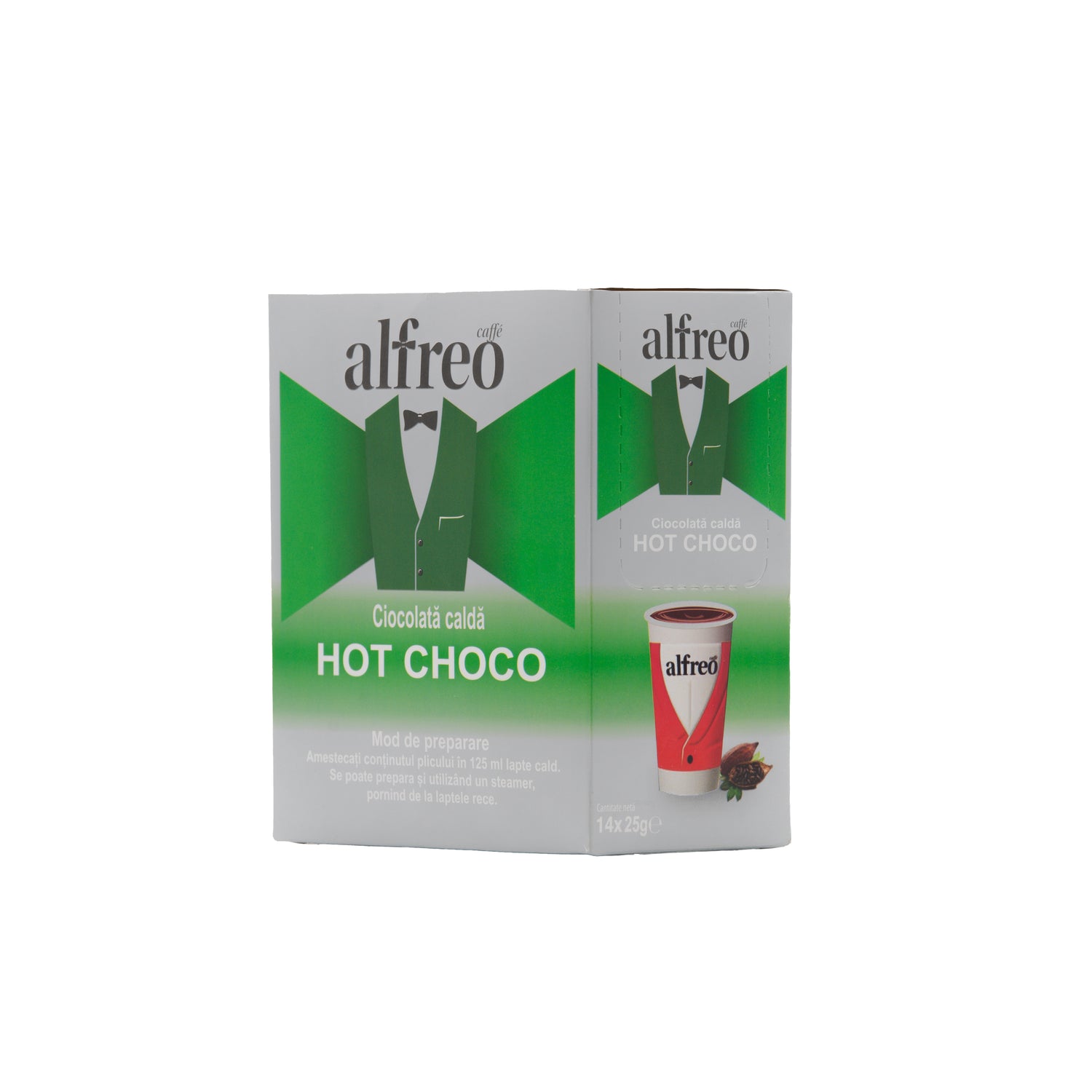 Ciocolată caldă HOT CHOCO Alfreo - 14 buc (cutie)