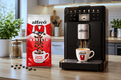 Profil aromatic și compoziție cafea boabe Alfreo Barista