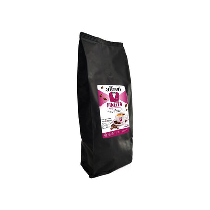 Pungă cafea boabe Alfreo Finezza 1 kg, detaliu