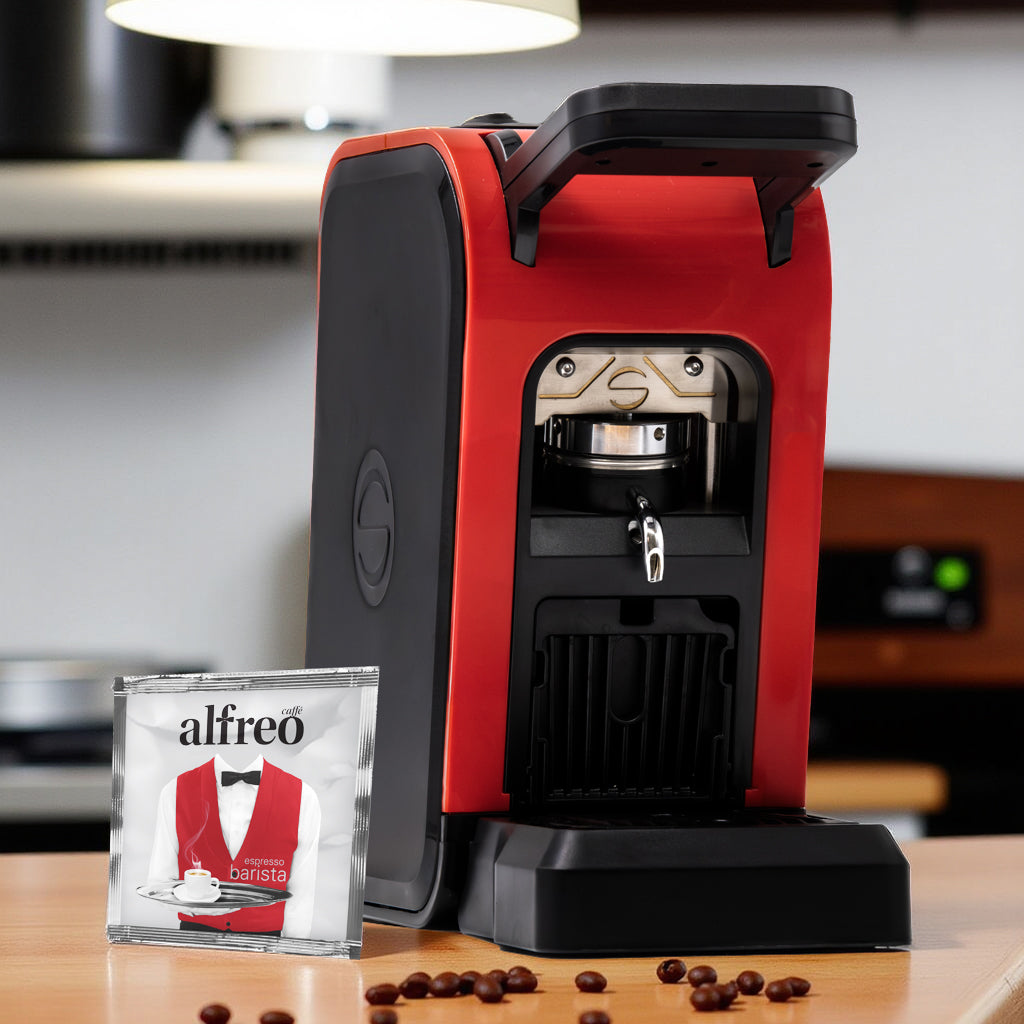 Plic monodoză Alfreo Barista, ambalaj roșu