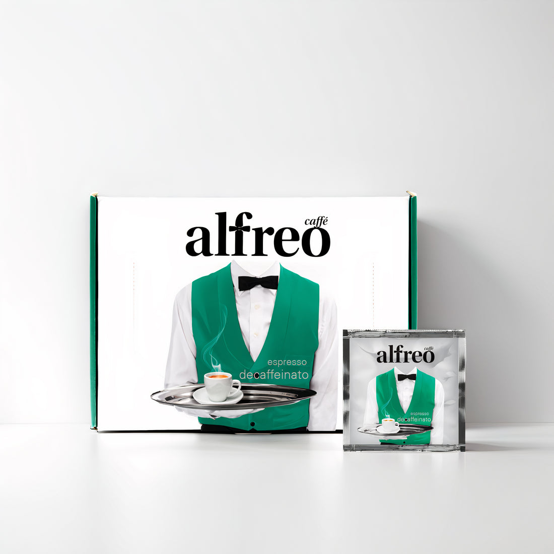 Pachet monodoze cafea decofeinizată Alfreo Decaffeinato 50 bucăți