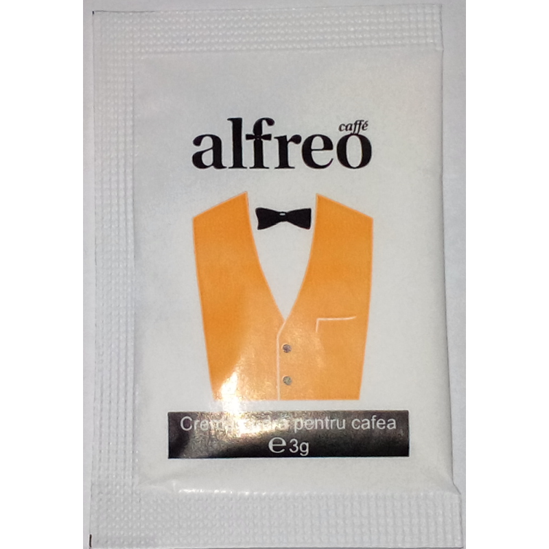 Crema pudra pentru cafea Alfreo 3 gr - 150 buc (set)