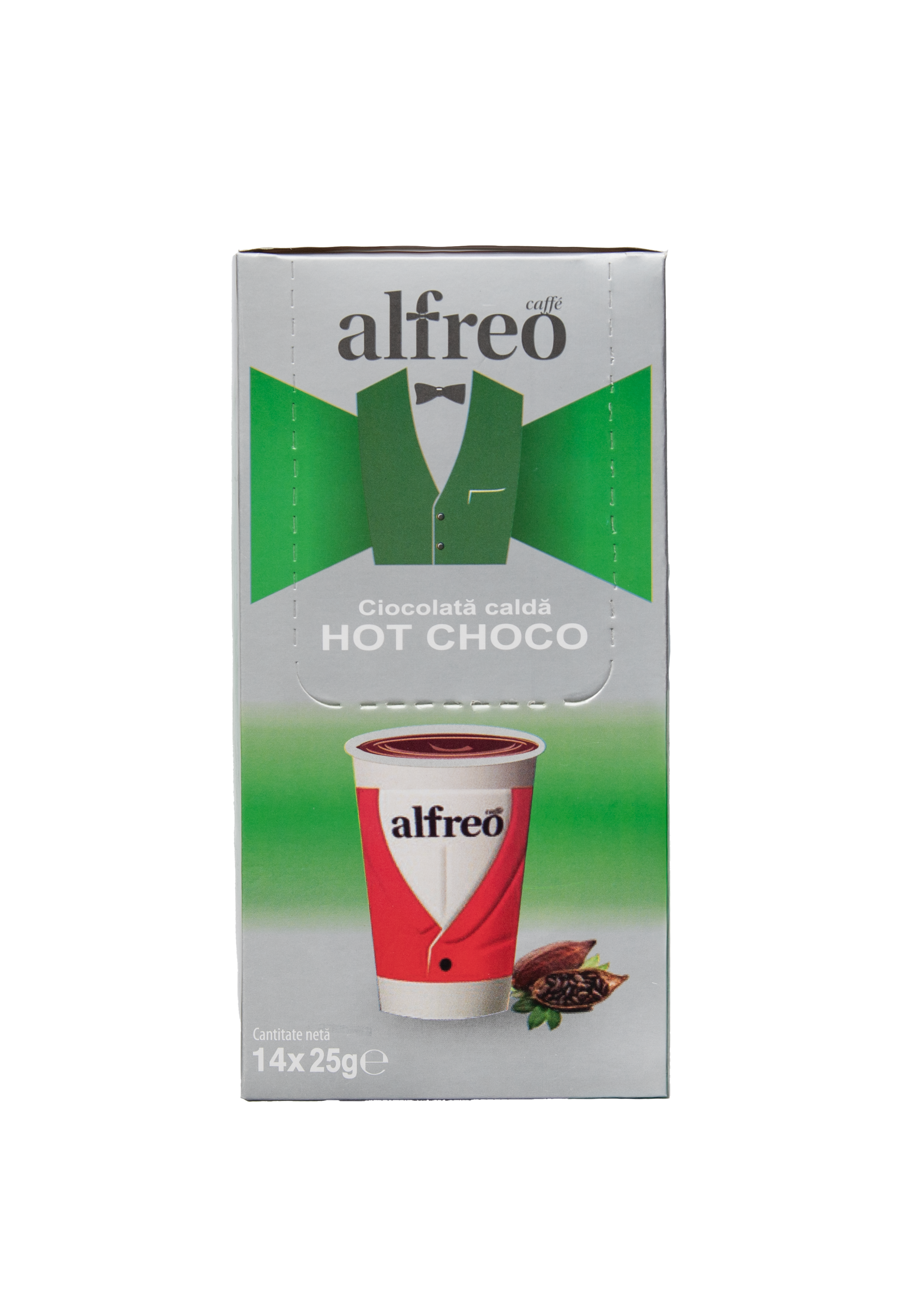 Ciocolată caldă HOT CHOCO Alfreo - 14 buc (cutie)